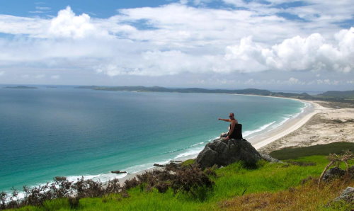 Climb Up Mt Puheke